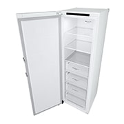 LG 324L Frittstående fryseskap (Hvit) - Energiklasse E, Total No Frost, Express Freeze, Fra øverst til høyre, åpent med mat, GFT41SWGSZ, thumbnail 15