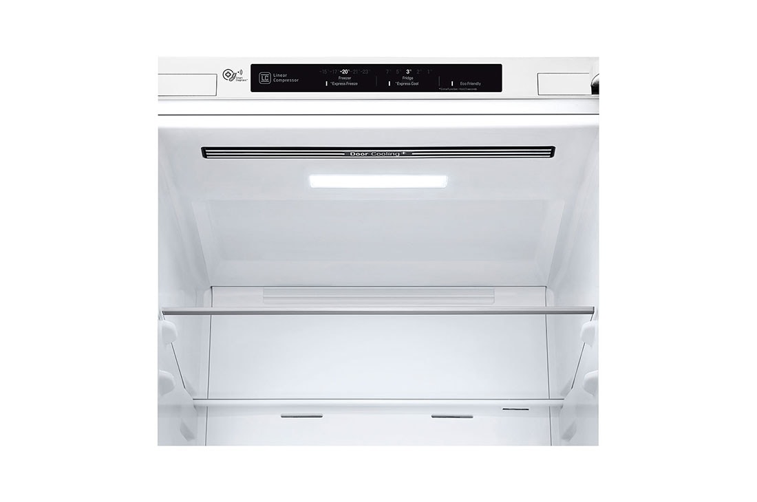 LG 1.86M 341L Kombiskap(Hvit) - Energiklasse E, Door Cooling™, GBB71SWEMN, thumbnail 7