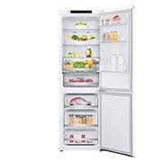 LG 1.86M 341L Kombiskap(Hvit) - Energiklasse E, Door Cooling™, GBB71SWEMN, thumbnail 2