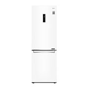 LG 1.86M 341L Kombiskap(Hvit) - Energiklasse E, Door Cooling™ og Smart Diagnosis™ med Wi-Fi, GBB71SWDMN, thumbnail 1