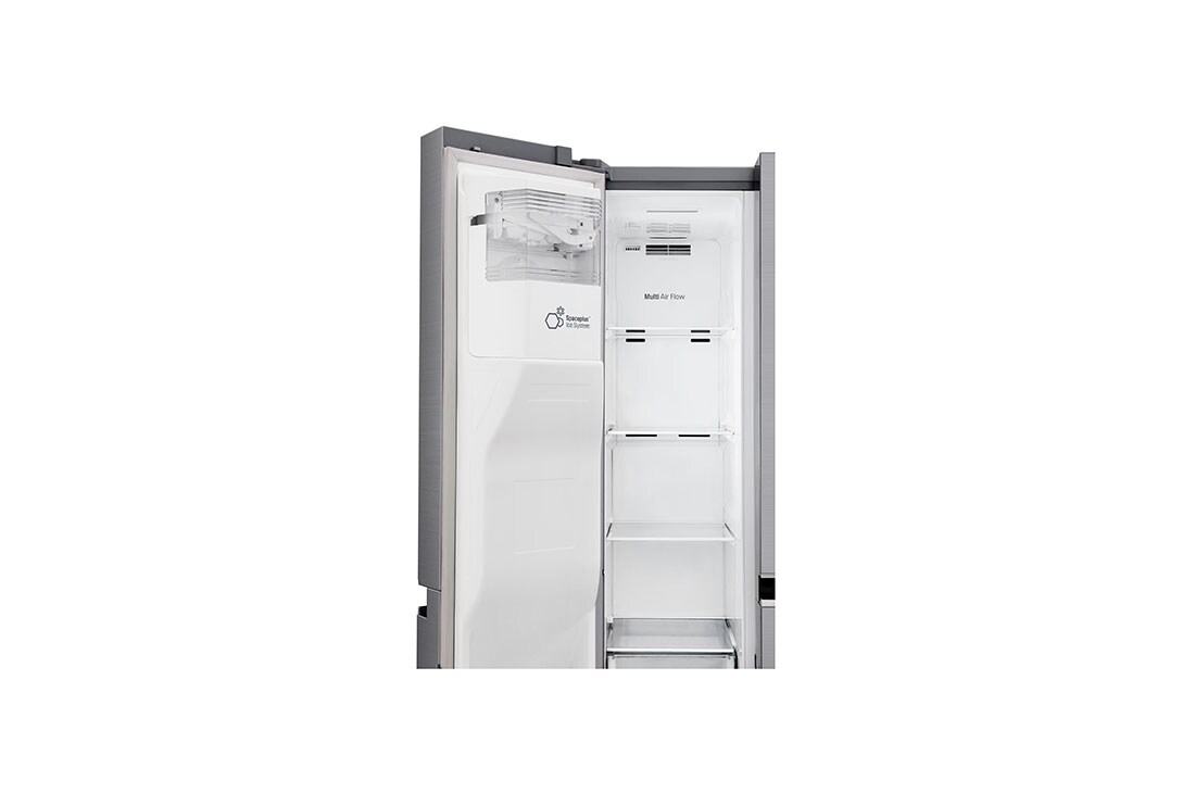 LG 625L Side by Side (Shiny Steel) - Energiklasse F, Vann/isdispenser med vanntilkobling, Smart Diagnosis™, GSL480PZXV, GSL480PZXV, thumbnail 8