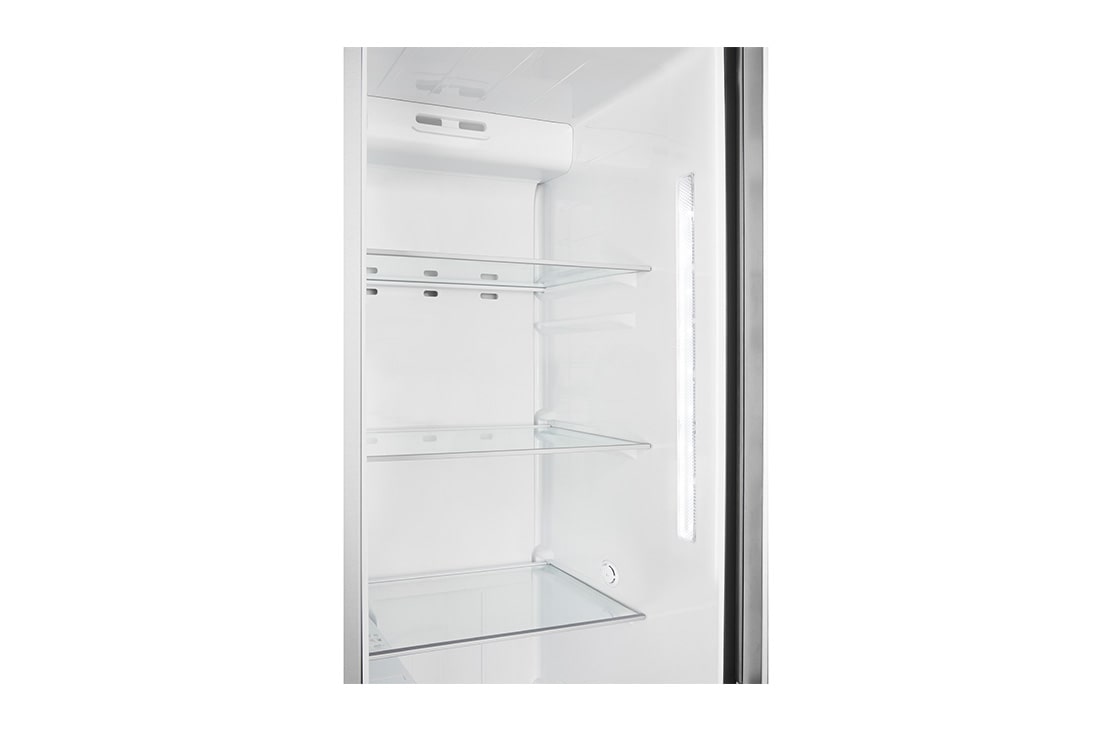LG 625L Door in Door™ Side by Side (Shiny Steel) - Energiklasse E, Vann/isdispenser uten vanntilkobling og Smart Diagnosis™ med Wi-Fi, GSJ761PZEE, thumbnail 3