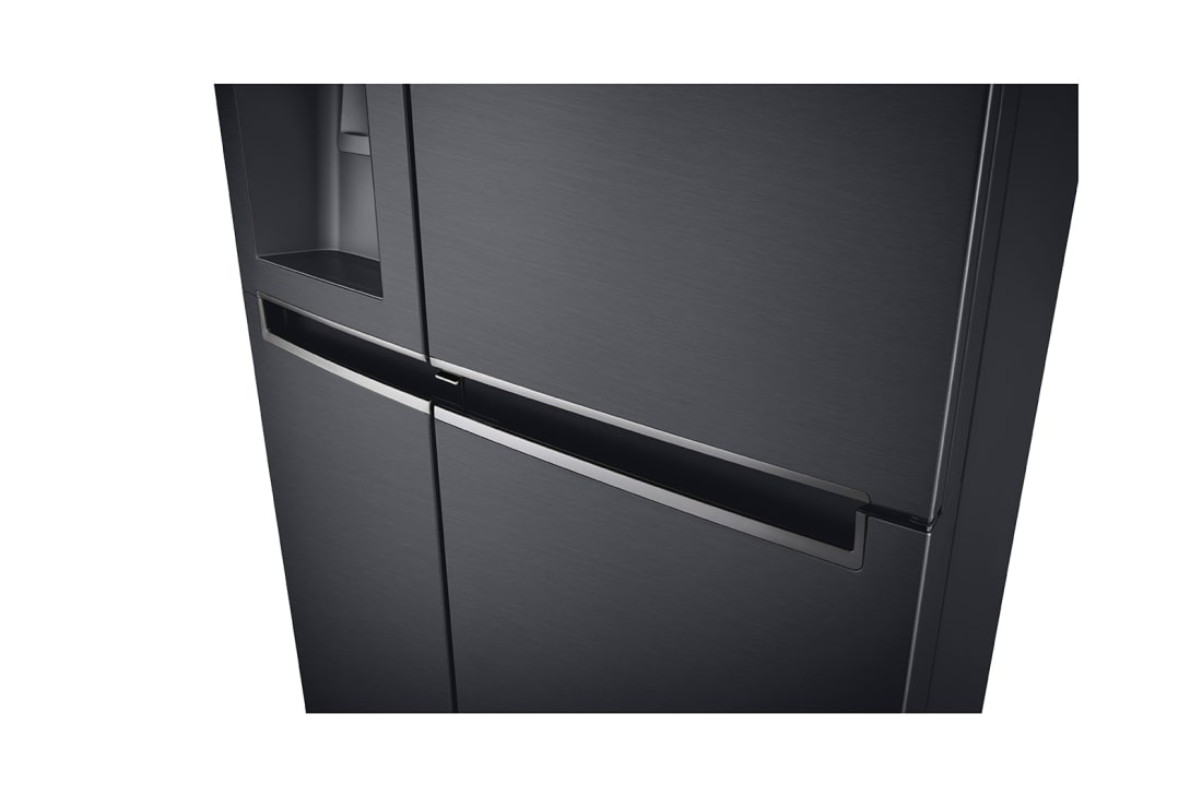 LG 625L Door in Door™ Side by Side (Matte Black) - Energiklasse E, Vann/isdispenser uten vanntilkobling og Smart Diagnosis™ med Wi-Fi, GSJ761MCEE, thumbnail 9