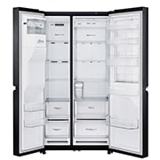 LG 625L Door in Door™ Side by Side (Matte Black) - Energiklasse E, Vann/isdispenser uten vanntilkobling og Smart Diagnosis™ med Wi-Fi, GSJ761MCEE, thumbnail 12