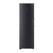 LG 324L Frittstående fryseskap (Matte Black) - Energiklasse D, Total No Frost, Express Freeze, Smart Diagnosis™ med Wi-Fi, GFM61MCCSF, GFM61MCCSF, thumbnail 1