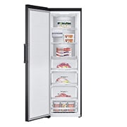 LG 324L Frittstående fryseskap (Matte Black) - Energiklasse D, Total No Frost, Express Freeze, Smart Diagnosis™ med Wi-Fi, GFM61MCCSF, GFM61MCCSF, thumbnail 2