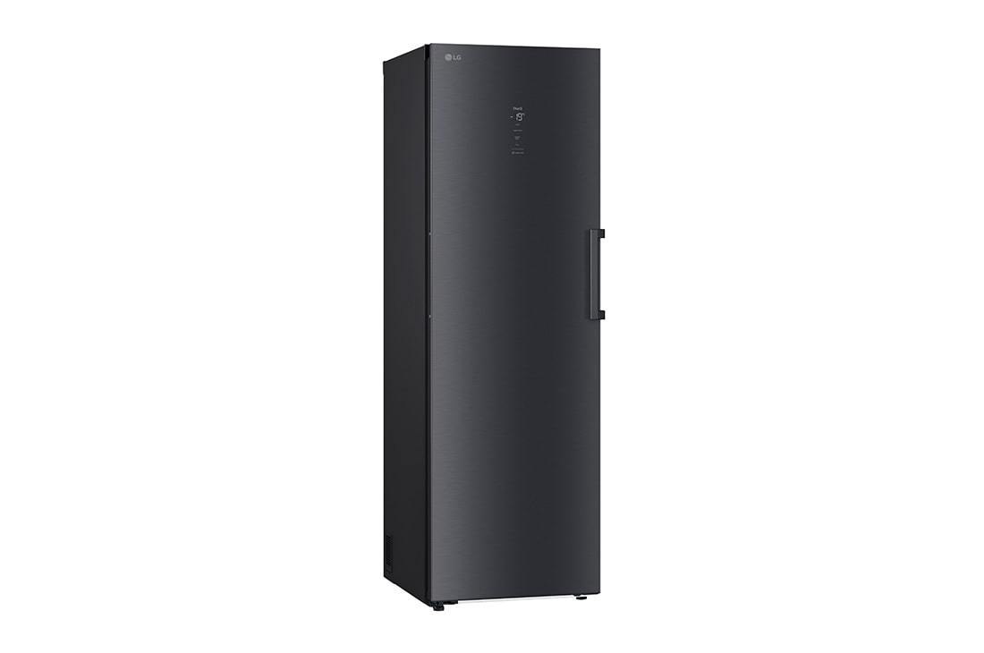 LG 324L Frittstående fryseskap (Matte Black) - Energiklasse D, Total No Frost, Express Freeze, Smart Diagnosis™ med Wi-Fi, GFM61MCCSF, GFM61MCCSF, thumbnail 7