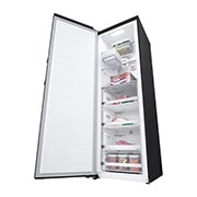 LG 324L Frittstående fryseskap (Matte Black) - Energiklasse D, Total No Frost, Express Freeze, Smart Diagnosis™ med Wi-Fi, GFM61MCCSF, GFM61MCCSF, thumbnail 9