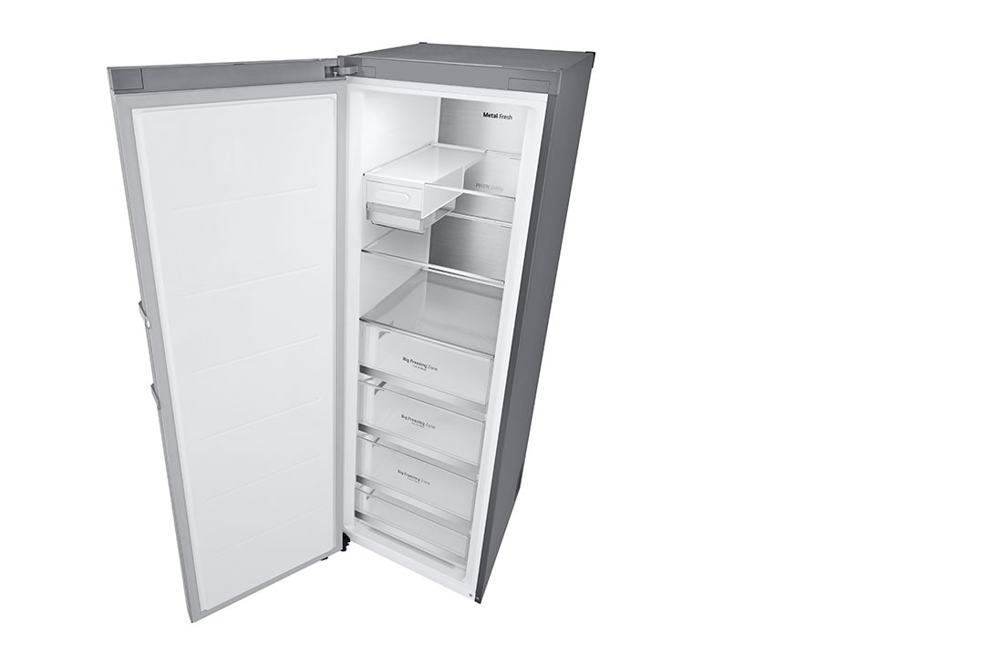 LG 324L Frittstående fryseskap (Metal Sorbet) - Energiklasse D, Total No Frost, Express Freeze, Smart Diagnosis™ med Wi-Fi, GFM61MBCSF, GFM61MBCSF, thumbnail 6