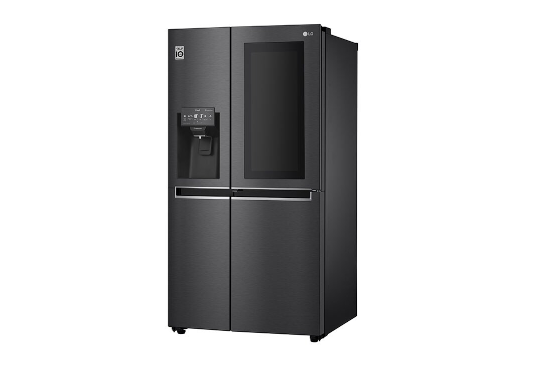 LG 625L InstaView Door in Door™ Side by Side (Matte Black), Energiklasse E, Vann/isdispenser uten vanntilkobling, Smart Diagnosis™ med Wi-Fi, GSX960MCCE, GSX960MCCE, thumbnail 14