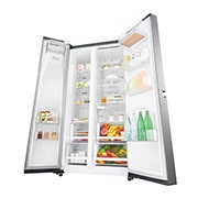 LG 625L Side by Side (Shiny Steel) - Energiklasse E, Vann/isdispenser uten vanntilkobling og Smart Diagnosis™ med Wi-Fi, GSL461ICEE, GSL461ICEE, thumbnail 11