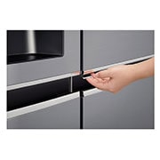LG 625L Door in Door™ Side by Side (Shiny Steel) - Energiklasse E, Vann/isdispenser med vanntilkobling og Smart Diagnosis™ med Wi-Fi, GSJ761PZZE, GSJ761PZZE, thumbnail 10