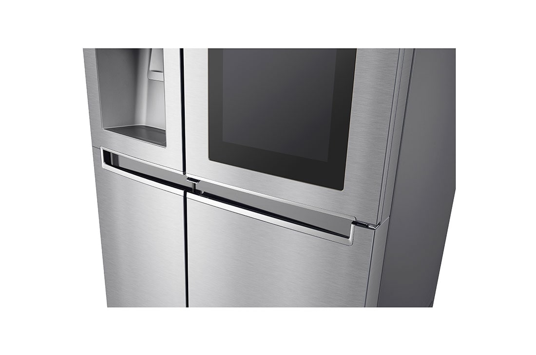 LG 625L InstaView Door in Door™ Side by Side (Noble Steel), Energiklasse E, Vann/isdispenser uten vanntilkobling, Smart Diagnosis™ med Wi-Fi, GSX961NECE, GSX961NECE, thumbnail 10