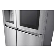 LG 625L InstaView Door in Door™ Side by Side (Noble Steel), Energiklasse E, Vann/isdispenser uten vanntilkobling, Smart Diagnosis™ med Wi-Fi, GSX961NECE, GSX961NECE, thumbnail 10