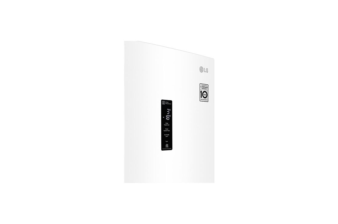 LG 2.03M 384L Kombiskap(Hvit) - Energiklasse E, Door Cooling™ og Smart Diagnosis™ med Wi-Fi, GBB72SWDMN, thumbnail 8