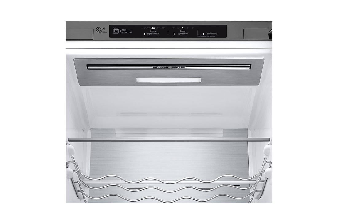 LG 2.03M 384L Kombiskap(Noble Steel) - Energiklasse A, Door Cooling™ og Smart Diagnosis™ , GBB92STBAP, GBB92STBAP, thumbnail 8