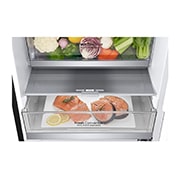 LG 1.86M 341L Kombinerad kyl/frys(Matte Black) - Energiklass E, Door Cooling™ och Smart Diagnosis™ med Wi-Fi, GBB71MCDMN, GBB71MCDMN, thumbnail 5