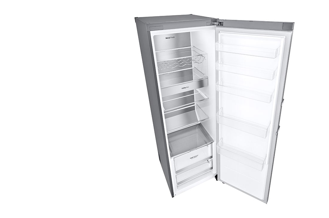 LG 386L Frittstående kjøleskap (Metal Sorbet) - Energiklasse D, Door Cooling™, LINEARCooling™, FRESHBalancer™, Smart Diagnosis™ med Wi-Fi, GLM71MBCSX, GLM71MBCSF, thumbnail 6