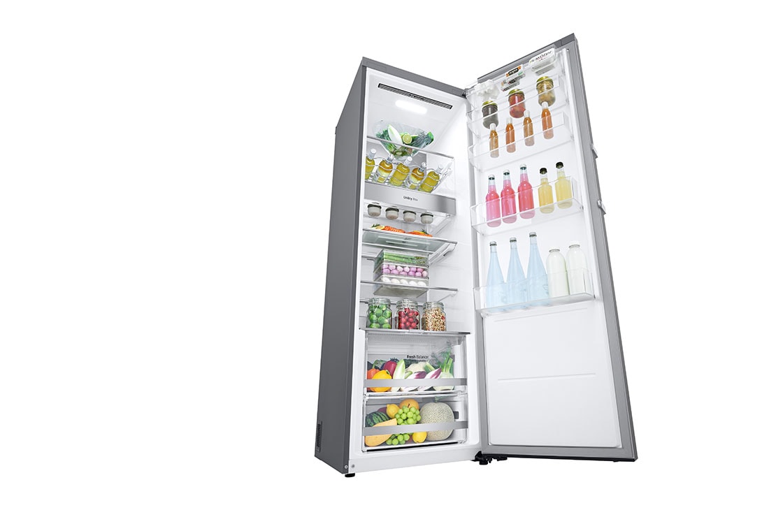 LG 386L Frittstående kjøleskap (Metal Sorbet) - Energiklasse D, Door Cooling™, LINEARCooling™, FRESHBalancer™, Smart Diagnosis™ med Wi-Fi, GLM71MBCSX, GLM71MBCSF, thumbnail 9