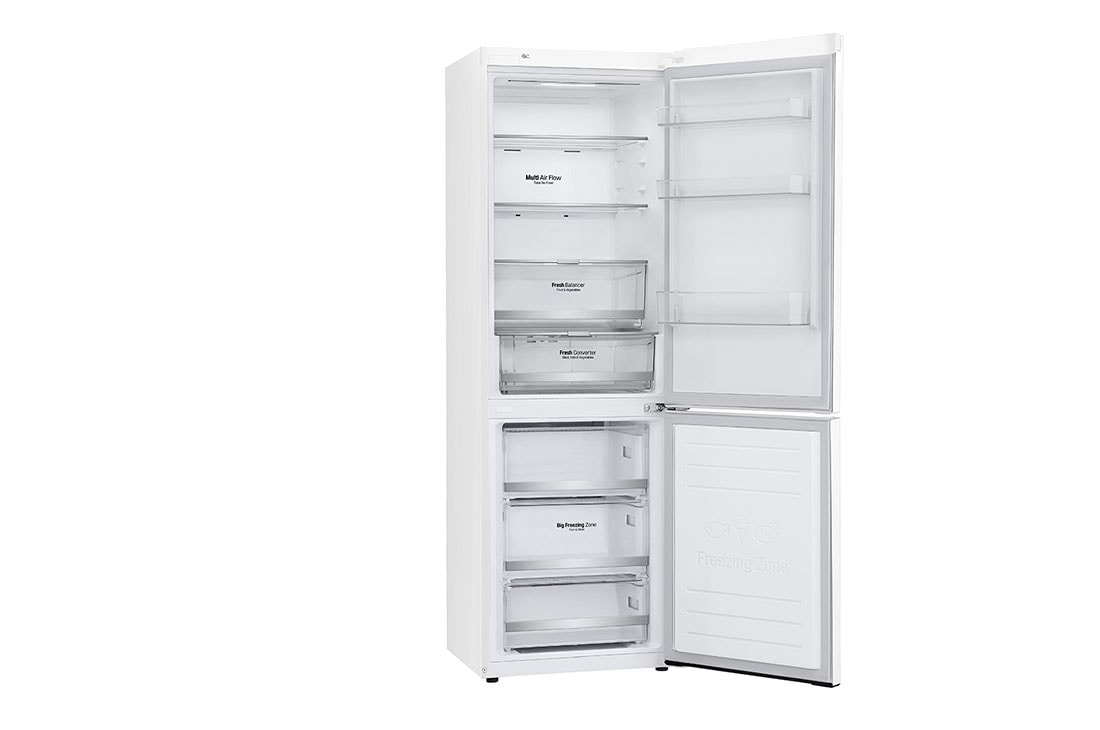 LG 1.86M 341L Kombiskap(Hvit) - Energiklasse D, Door Cooling™ og Smart Diagnosis™ med Wi-Fi, GBB71SWDGN, GBB71SWDGN, thumbnail 12