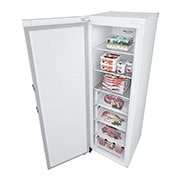 LG 324L Frittstående fryseskap (Hvit) - Energiklasse E, Total No Frost, Express Freeze, Smart Diagnosis™ med Wi-Fi, GFE41SWGSZ, GFE41SWGSZ, thumbnail 12