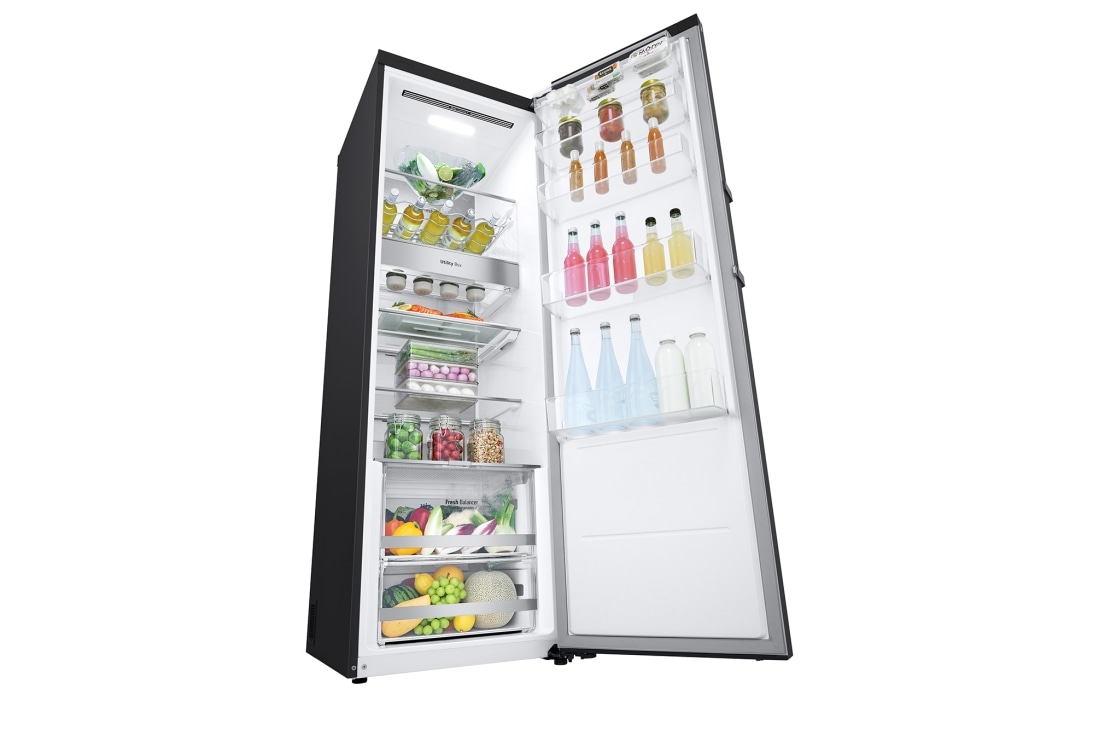 LG 386L Frittstående kjøleskap (Matte Black - Energiklasse D, Door Cooling™, LINEARCooling™, FRESHBalancer™, Smart Diagnosis™ med Wi-Fi, GLM71MCCSF, GLM71MCCSF, thumbnail 9