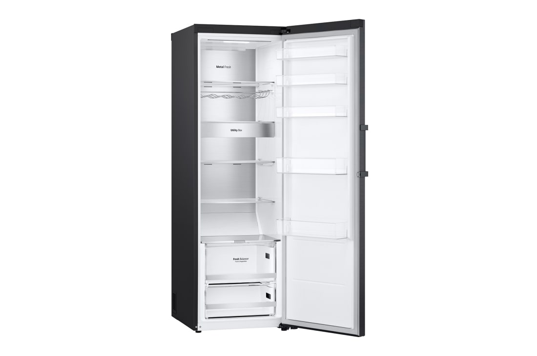 LG 386L Frittstående kjøleskap (Matte Black - Energiklasse D, Door Cooling™, LINEARCooling™, FRESHBalancer™, Smart Diagnosis™ med Wi-Fi, GLM71MCCSF, GLM71MCCSF, thumbnail 10
