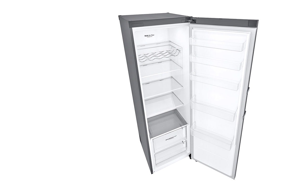 LG 386L Frittstående kjøleskap (Shiny Steel) - Energiklasse E, Door Cooling™, LINEARCooling™, Moist Balance Crisper™, Smart Diagnosis™ med Wi-Fi, GLE51PZGSZ, GLE51PZGSZ, thumbnail 12
