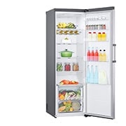 LG 386L Frittstående kjøleskap (Shiny Steel) - Energiklasse E, Door Cooling™, LINEARCooling™, Moist Balance Crisper™, Smart Diagnosis™ med Wi-Fi, GLE51PZGSZ, GLE51PZGSZ, thumbnail 7