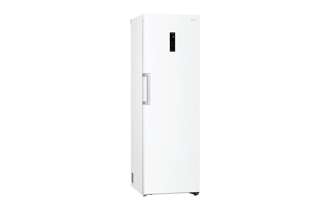 LG 386L Frittstående kjøleskap (Hvit) - Energiklasse E, Door Cooling™, LINEARCooling™, Moist Balance Crisper ™,  Smart Diagnosis™ med Wi-Fi, Venstre side, GLE51SWGSZ, thumbnail 13