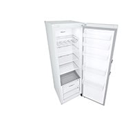 LG 386L Frittstående kjøleskap (Hvit) - Energiklasse E, Door Cooling™, LINEARCooling™, Moist Balance Crisper ™,  Smart Diagnosis™ med Wi-Fi, Fra øverst til venstre, åpent, GLE51SWGSZ, thumbnail 12