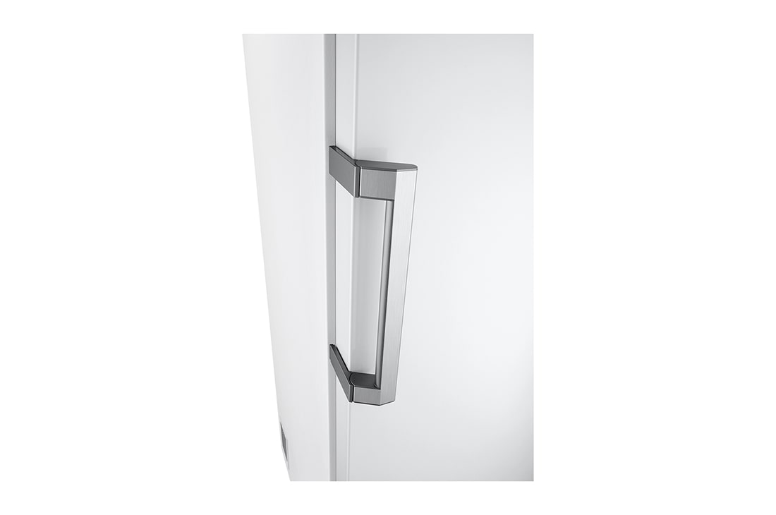 LG 386L Frittstående kjøleskap (Hvit) - Energiklasse E, Door Cooling™, LINEARCooling™, Moist Balance Crisper ™,  Smart Diagnosis™ med Wi-Fi, Håndtak, GLE51SWGSZ, thumbnail 6