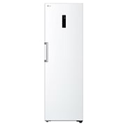 LG 386L Frittstående kjøleskap (Hvit) - Energiklasse E, Door Cooling™, LINEARCooling™, Moist Balance Crisper ™,  Smart Diagnosis™ med Wi-Fi, Front, GLE51SWGSZ, thumbnail 1