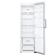 LG 386L Frittstående kjøleskap (Hvit) - Energiklasse E, Door Cooling™, LINEARCooling™, Moist Balance Crisper ™,  Smart Diagnosis™ med Wi-Fi, Skuffemat, GLE51SWGSZ, thumbnail 5