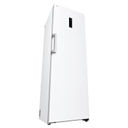 LG 386L Frittstående kjøleskap (Hvit) - Energiklasse E, Door Cooling™, LINEARCooling™, Moist Balance Crisper ™,  Smart Diagnosis™ med Wi-Fi, Sett fra venstre, åpent, GLE51SWGSZ, thumbnail 8