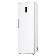LG 386L Frittstående kjøleskap (Hvit) - Energiklasse E, Door Cooling™, LINEARCooling™, Moist Balance Crisper ™,  Smart Diagnosis™ med Wi-Fi, Side, GLE51SWGSZ, thumbnail 15