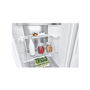 LG 386L Frittstående kjøleskap (Hvid - Energiklasse D, Door Cooling™, LINEARCooling™, FRESHBalancer™, Smart Diagnosis™, GLT71SWCSF, thumbnail 4
