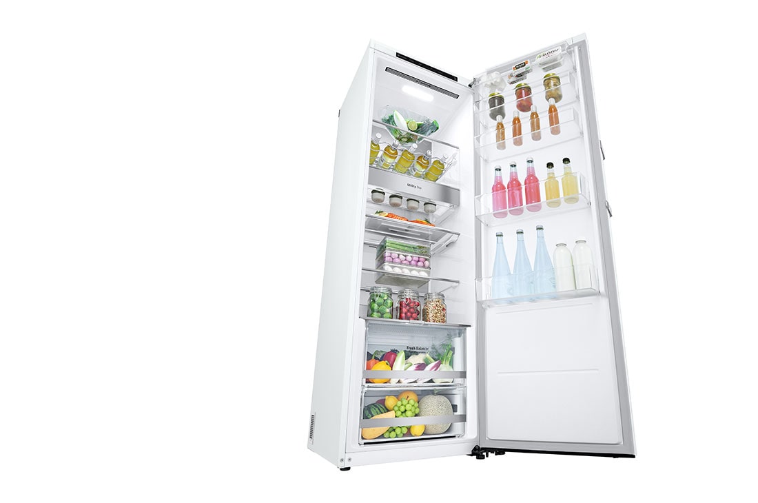 LG 386L Frittstående kjøleskap (Hvid - Energiklasse C, Door Cooling™, LINEARCooling™, FRESHBalancer™, Smart Diagnosis™ , GLT71SWCSX, GLT71SWCSX, thumbnail 10