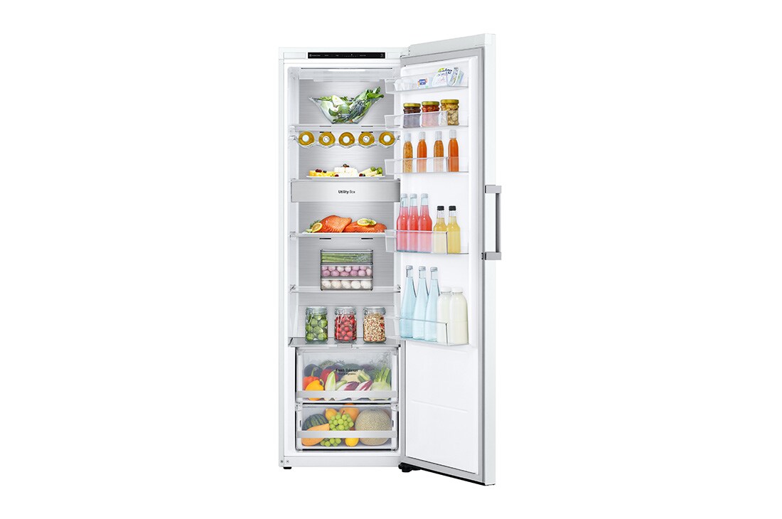 LG 386L Frittstående kjøleskap (Hvid - Energiklasse C, Door Cooling™, LINEARCooling™, FRESHBalancer™, Smart Diagnosis™ , GLT71SWCSX, GLT71SWCSX, thumbnail 5