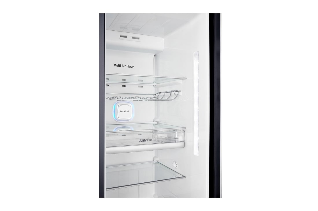 LG 625L Door in Door™ Side by Side (Matte Black) - Energiklasse E, Vann/isdispenser uten vanntilkobling og Smart Diagnosis™ med Wi-Fi, GSJ961MCCZ, GSJ961MCCZ, thumbnail 6