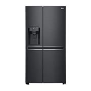 LG 625L Door in Door™ Side by Side (Matte Black) - Energiklasse E, Vann/isdispenser uten vanntilkobling og Smart Diagnosis™ med Wi-Fi, GSJ961MCCZ, GSJ961MCCZ, thumbnail 2