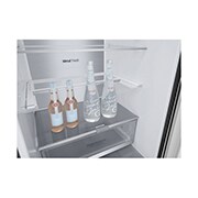 LG 1.86M 341L Kombiskap(Matte Black) - Energiklasse C, Door Cooling™ og Smart Diagnosis™ , ELB81MCVCP, thumbnail 10