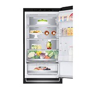 LG 1.86M 341L Kombiskap(Matte Black) - Energiklasse C, Door Cooling™ og Smart Diagnosis™ , ELB81MCVCP, thumbnail 8