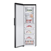 LG 324L Frittstående fryseskap (Matte Black) - Energiklasse E, Total No Frost, Express Freeze, Smart Diagnosis™   , frontopen-food, GFT61MCCSZ, thumbnail 2