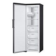 LG 324L Frittstående fryseskap (Matte Black) - Energiklasse E, Total No Frost, Express Freeze, Smart Diagnosis™   , rightsideopen, GFT61MCCSZ, thumbnail 12