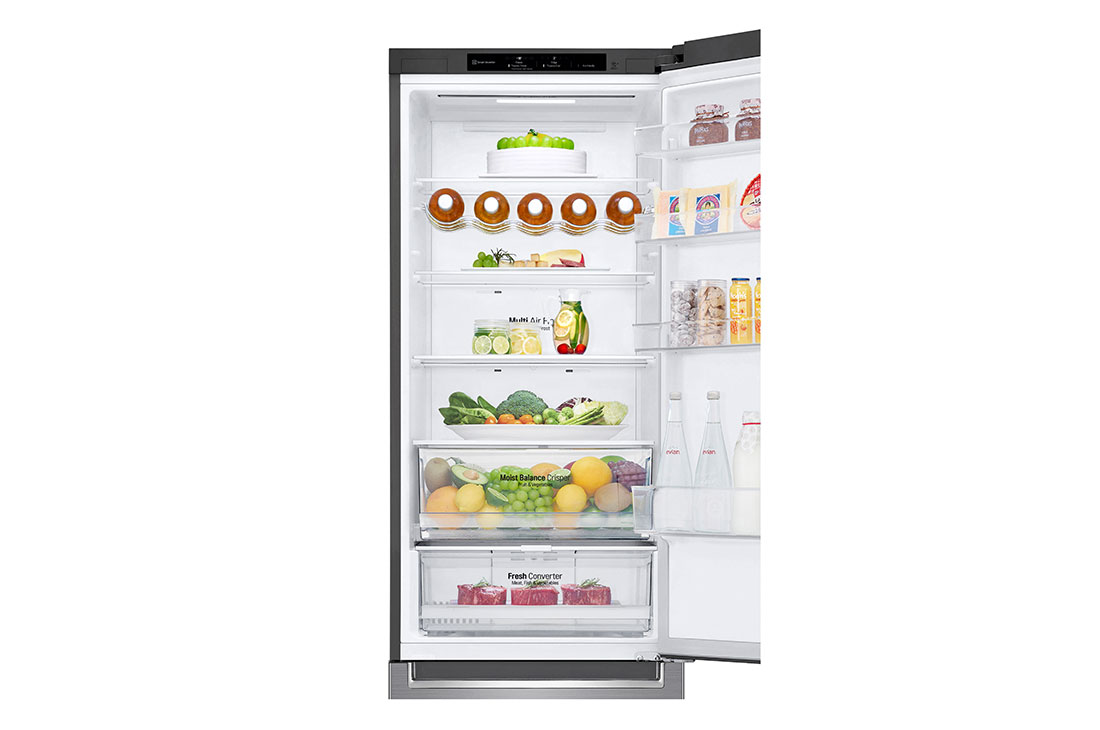 LG 2.03M 384L Kombiskap(Shiny Steel) - Energiklasse D, Door Cooling™ , GBB62PZGGN, GBB62PZGGN, thumbnail 9