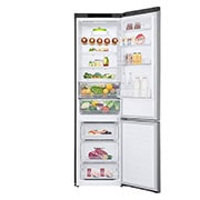 LG 2.03M 384L Kombiskap(Shiny Steel) - Energiklasse D, Door Cooling™ , GBB62PZGGN, GBB62PZGGN, thumbnail 3