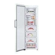 LG 324L Frittstående fryseskap (Hvit) - Energiklasse E, Total No Frost, Express Freeze, Smart Diagnosis™ med Wi-Fi, GFE61SWCSZ, GFE61SWCSZ, thumbnail 2