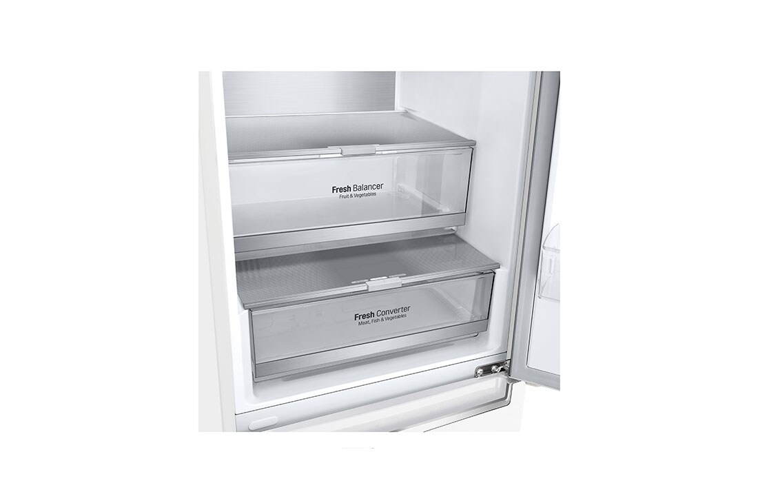 LG 2.03M 384L Kombiskap(Hvit) - Energiklasse D, Door Cooling™ , GBB72SWVGN, GBB72SWVGN, thumbnail 7