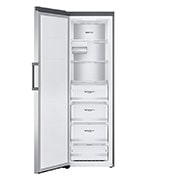 LG 324L Frittstående fryseskap (Shiny Steel) - Energiklasse E, Total No Frost, Express Freeze, Smart Diagnosis™ med Wi-Fi, Front åpen, med mat, GFE61PZCSZ, thumbnail 3